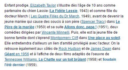 "Liz Taylor."+"Pierre Mondy."+"Bernard Blier." Elisabeth-taylor-bio-2