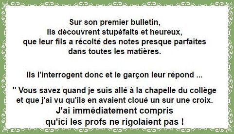 Quelques histoires drôles!! Humour-ecole