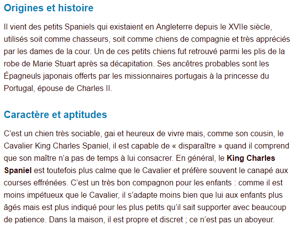 Tous les animaux.... King-charles-texte1