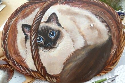 Ephéméride du....(toutes les années,personnages,pays..historiques,décès...) Peintures-chats-laurence-6