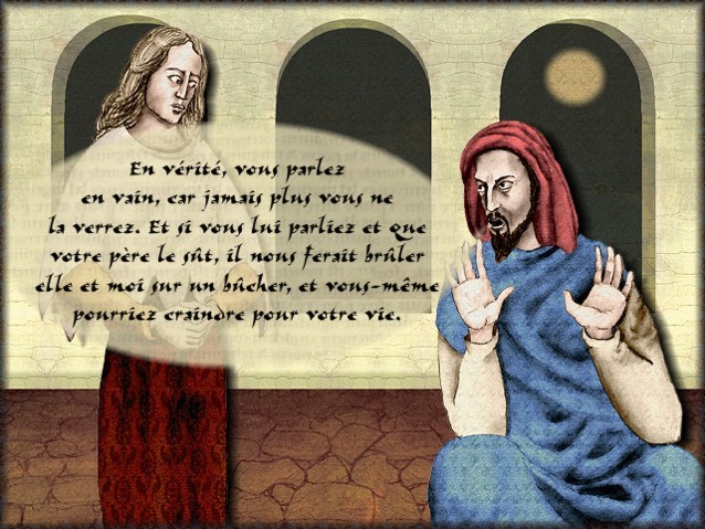 La chantefable Aucassin et Nicolette (XII ème et XIII ème siècle) (Illustré) Scene08f