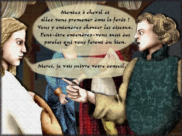 La chantefable Aucassin et Nicolette (XII ème et XIII ème siècle) (Illustré) Scene21c