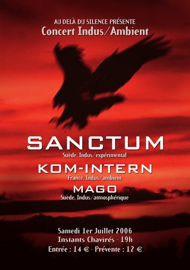 [Concert - 1er Juillet - Paris] Sanctum - Kom-Intern - Mago Recto-372x526