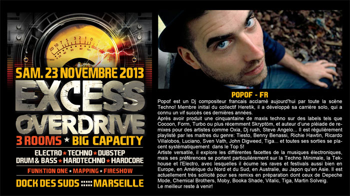 23/11/13-Excess Overdrive @ Marseille - 3ROOMS/ ELEC 2-popof700x393