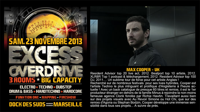 23/11/13-Excess Overdrive @ Marseille - 3ROOMS/ ELEC 9-max-cooper-700x33