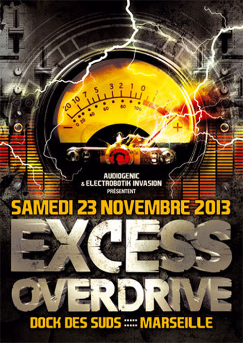 23/11/13-Excess Overdrive @ Marseille - 3ROOMS/ ELEC F-23-11-13-Marseille500x706