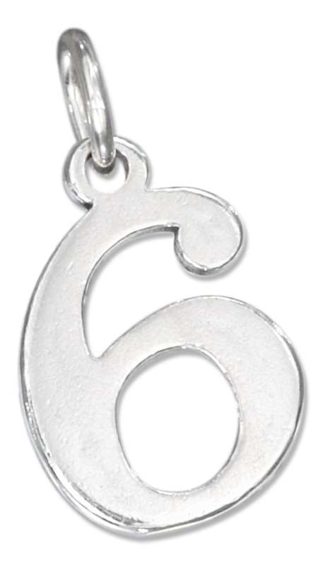 compter avec des image Sterling-Silver-Number-6-inch-Charm-ch-bbih-g-cfaw