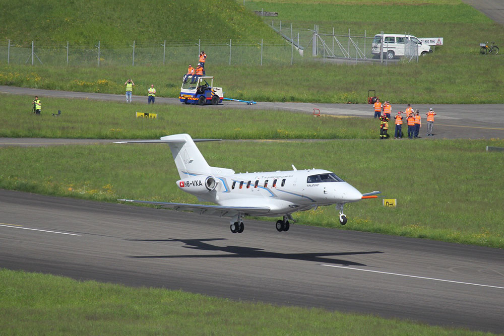 Primer vuelo de pruebas del jet Pilatus PC-24 Pilatus-PC-24-1