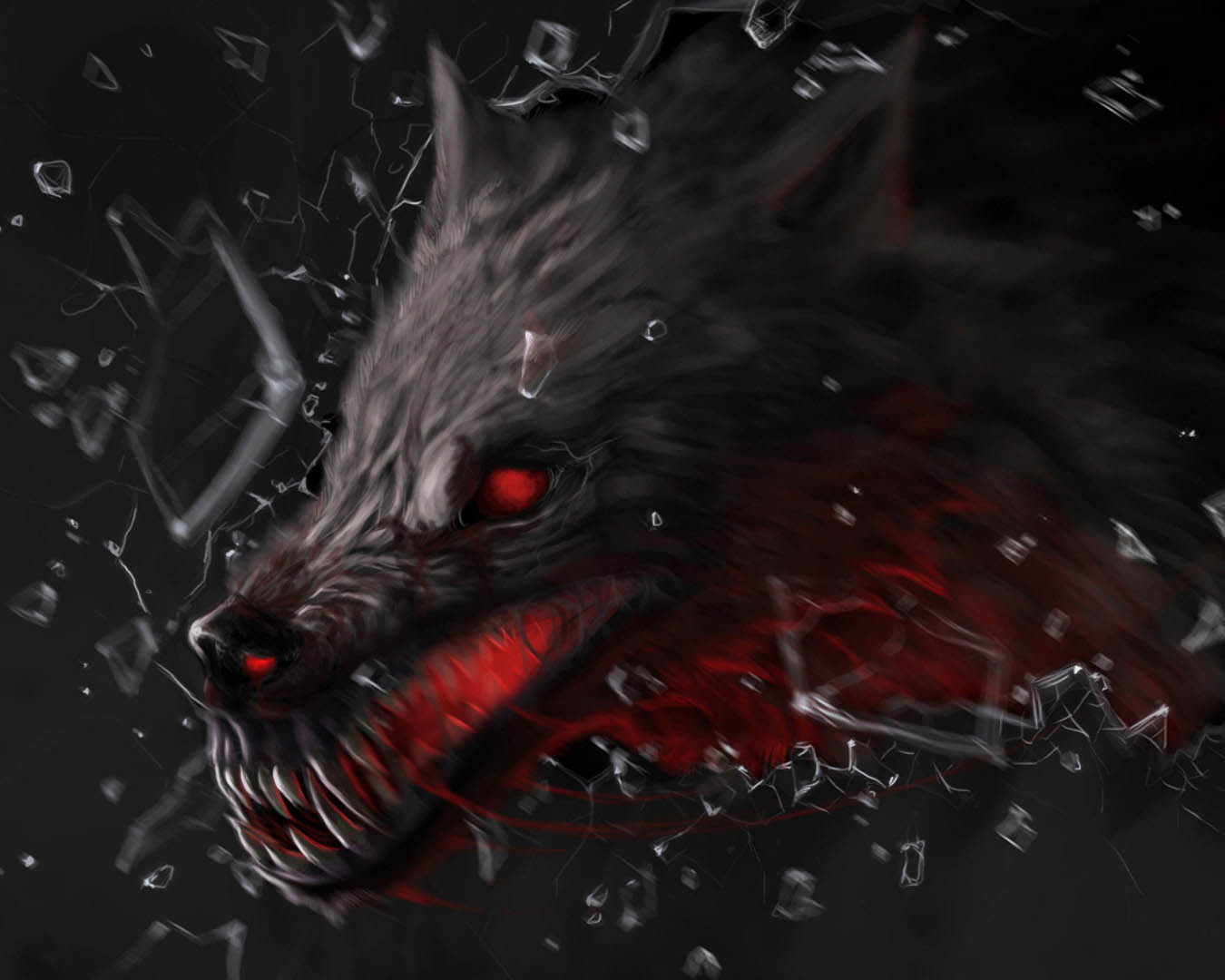 Weapon; DarkSoul; The Dark Scythe Demon-wolf