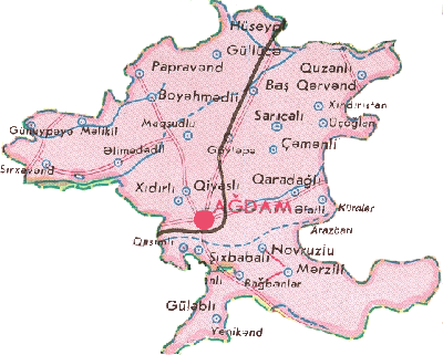 Kota-kota mati yang mengerikan Agdam