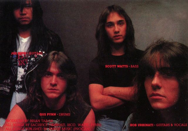 Sacrifice - Torment In Fire (1985) (Re-issue 1990)  36281043LCs