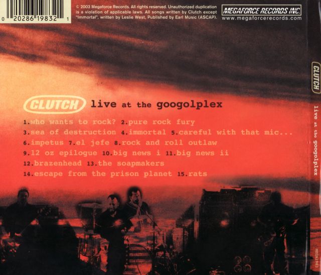 Clutch - Live At The Googolplex (2013)  35391574zip