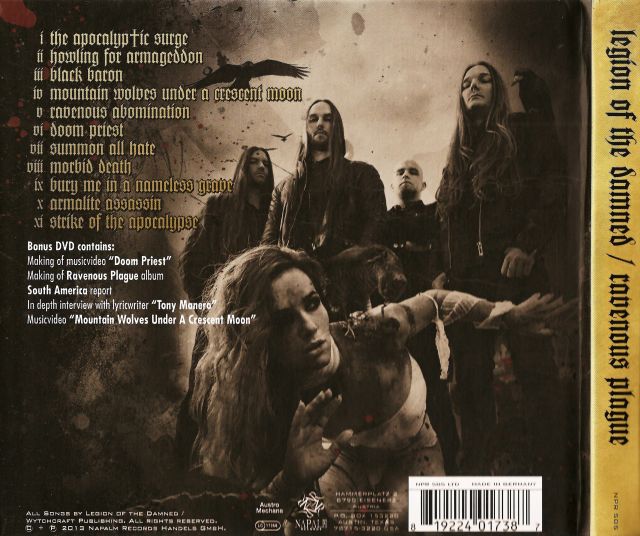 Legion Of The Damned - Ravenous Plague (Limited Edition Digipak) (2014) + all scans 35718415dmw