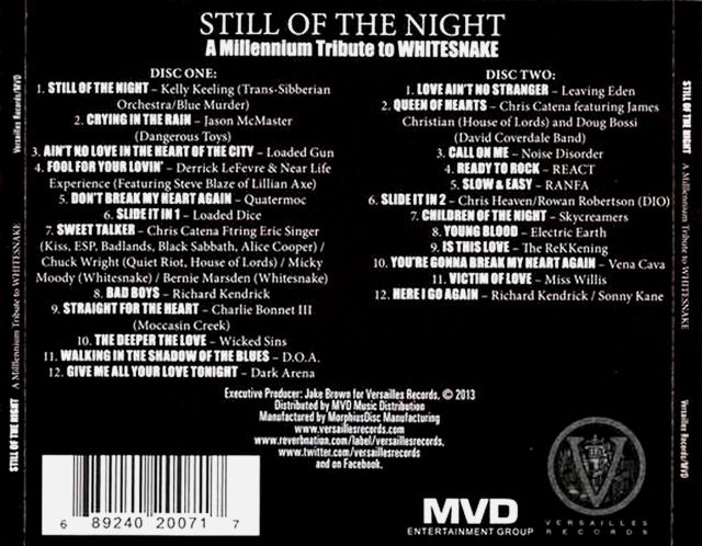 Still Of The Night - A Millennium Tribute To Whitesnake  35724136ePG