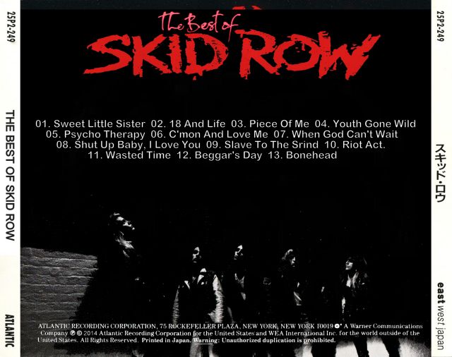 Skid Row - The Best Of (Bootleg) (Japan Edition) (2014)  35860686ThC