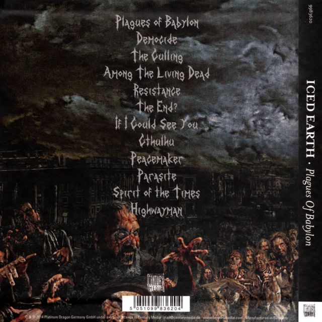 Iced Earth - Plagues Of Babylon (Limited Deluxe Edition) (2014) + all scans 35839358qhs