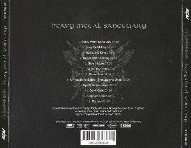 Battleaxe - Heavy Metal Sanctuary (2014)  36432178uAH