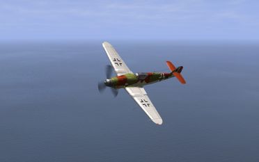 BF 109 Bf109-700blanc