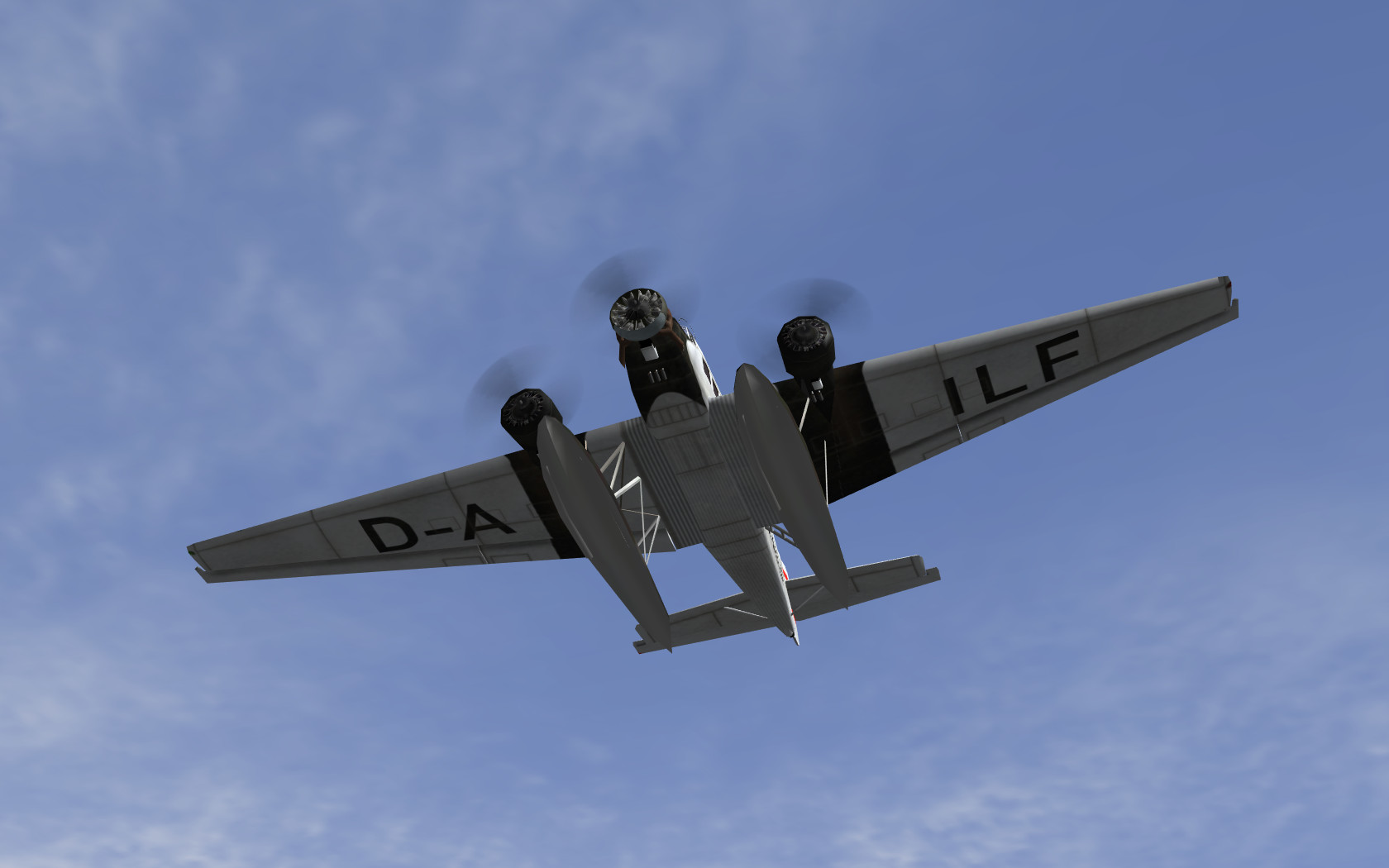 [Défis] IL2 Sturmovik - idée JU 52 JU52_D-AILF3