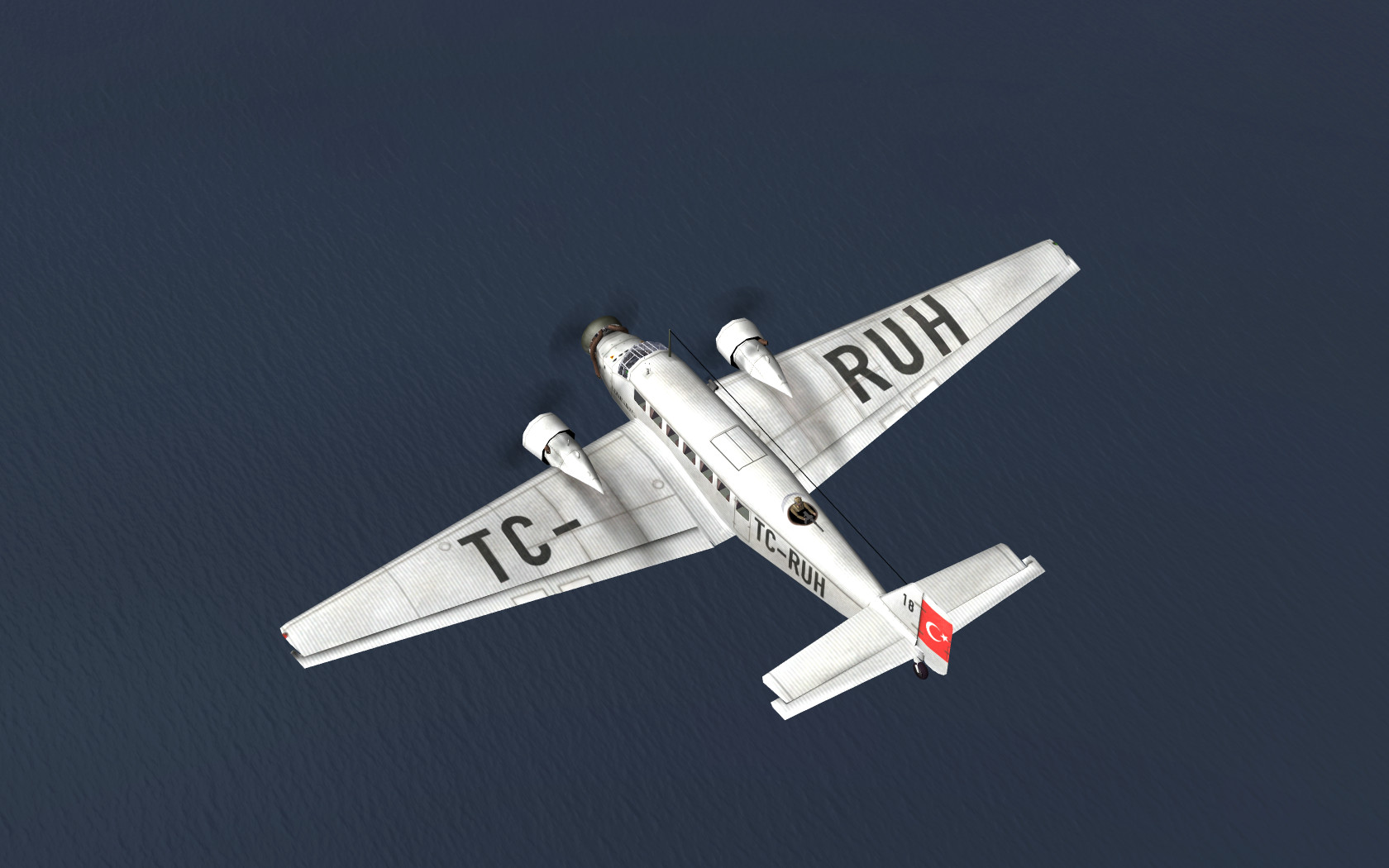 [Défis] IL2 Sturmovik - idée JU 52 JU52_TC-RUH2