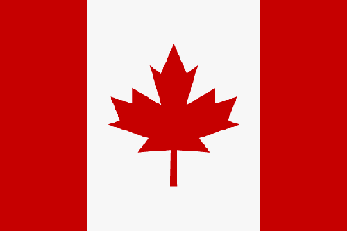 Ficha canadiense Bandera-canada