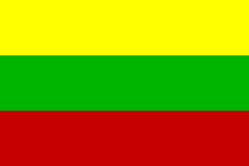 Embajada Reino de Lithuania Flagge-litauen
