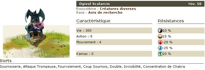 Les avis de recherche Ogivol