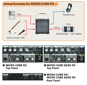 Roland Micro cube, posez moi des questions - Page 3 Roland-Bass-Cube-RX-Setup