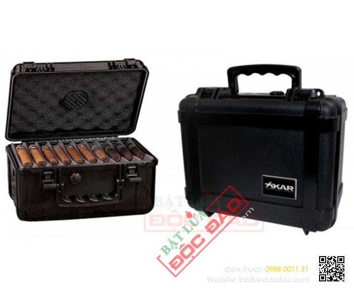 Hộp bảo quản xì gà Xikar 280XL kiểu vali gọn nhẹ 1452217513-hop-giu-am-xi-ga-hop-bao-quan-xi-ga-xikar-280xl-2
