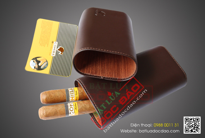 Bao da P303 đựng 3 điếu xì gà chính hãng Cohiba 1452565960-bao-da-dung-xi-ga-bao-da-xi-ga-cohiba-p303-3