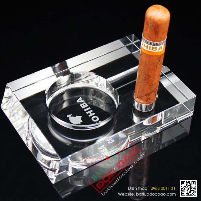 Phụ kiện xì gà Cohiba cao cấp: gạt tàn cigar 1 điếu bằng thủy tinh GT005 1464059754-gat-tan-xi-ga-cohiba-gat-tan-cigar-cohiba-phu-kien-xi-ga-cigar-cohiba-1-dieu-4