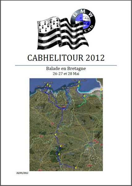 CABHELITOUR 2012 - Le Recit CouvRB
