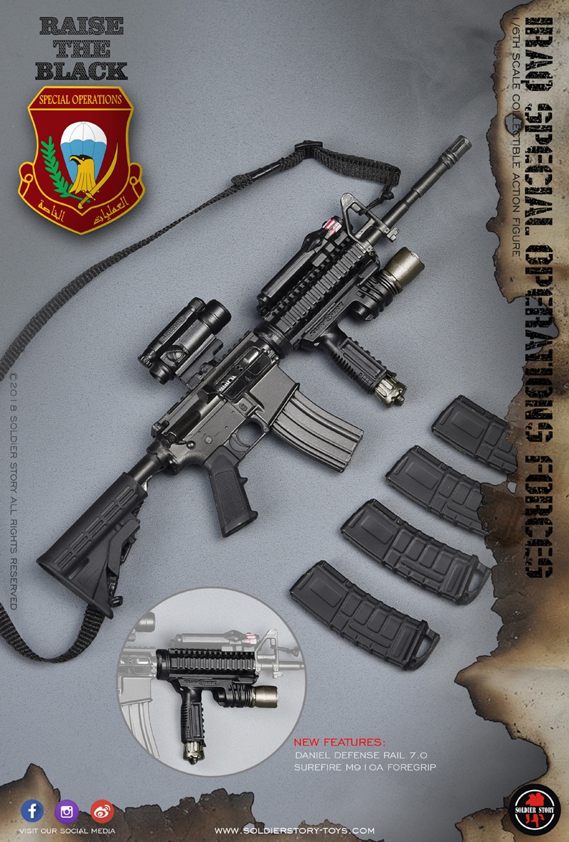 NEW PRODUCT: SoldierStory 1/6 Iraq Special Operations Forces “ISOF” - SAW GUNNER (SS107) 215157a3bo540z3c1zxn4d