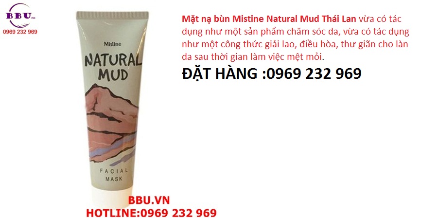 Nước hoa, mỹ phẩm:  Mặt nạ bùn non Mistine Natural Mud 0001662_mat-na-bun-non-mistine-natural-mud_550