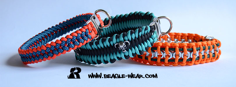 Ogrlice i povodci za pse- Paracord Beagle-Wear3