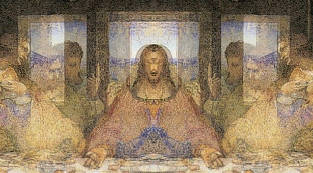  Hidden Image Exposed in The Last Supper Painting! (Video) DaVinci1