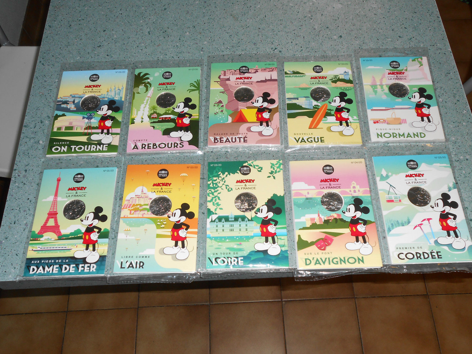 Pièces de monnaie de collection Mickey (Monnaie de Paris) en vente le 19 Mars 2018 S-l1600