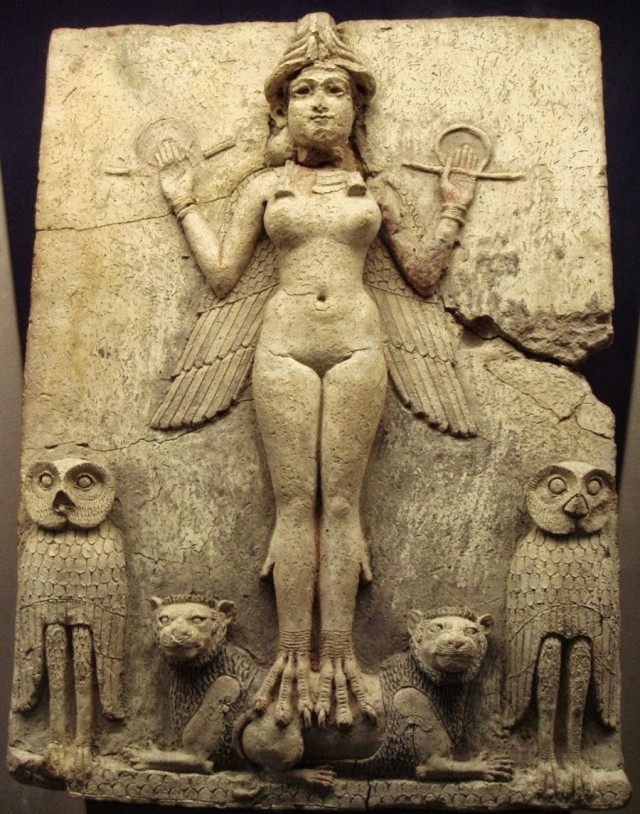 The Truth About Easter And The Secret Worship Of The Anunnaki Inanna-sumerian-god-annunaki-ishtar-owl-e1458947288311