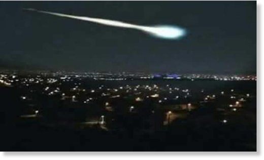 Bright Meteor Fireball Explodes in Loud Detonation over Puebla, Mexico Fireball_puebla_mexico_sky_may