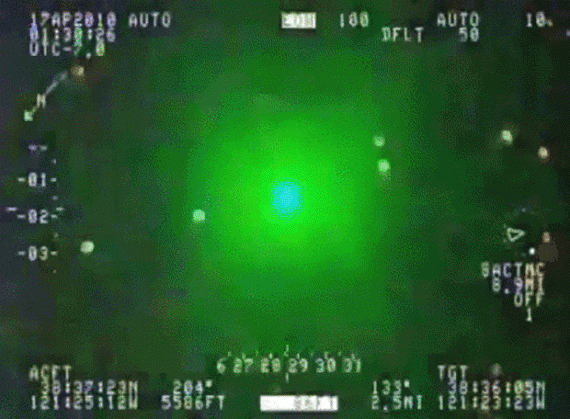 UFO Spotted Near Area of EgyptAir MS804 Crash Laser-lights-gif-570x419
