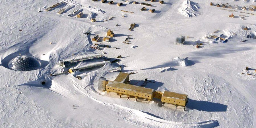 Antarctica Strangeness, Buzz Aldrin Update AntarcticaBase2-900x450