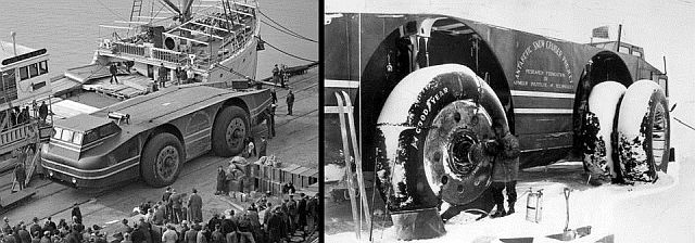 The Mystery of Admiral Richard E. Byrd’s Giant Antarctic Snow Cruiser Admiral-Byrd-giant-snow-cruiser-antarctica-4