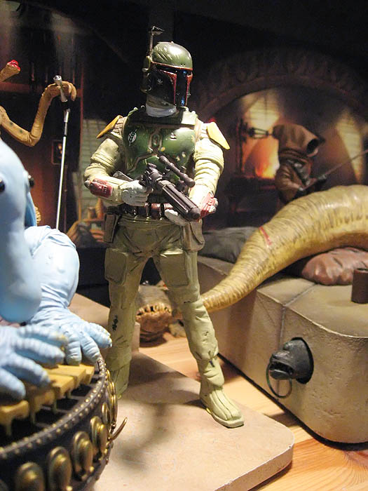 Boba Fett pour diorama Jabba Palace GG 07