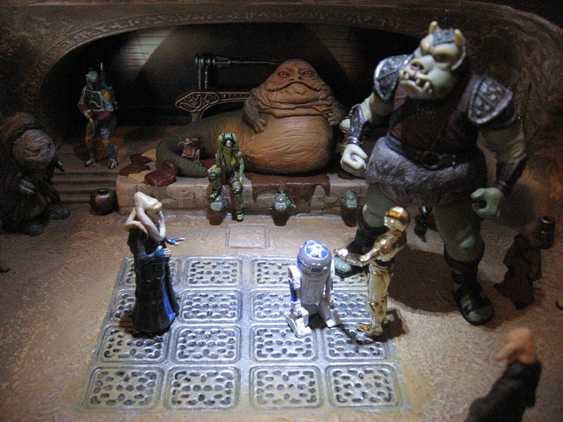 diorama greg37 salle du trone jabba mise en peinture - Page 3 25