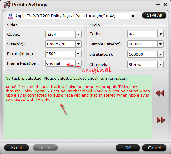 How to rip Blu-ray/DVD with both stereo and 5.1 surround sound in one go? Apple-tv-preset-settings