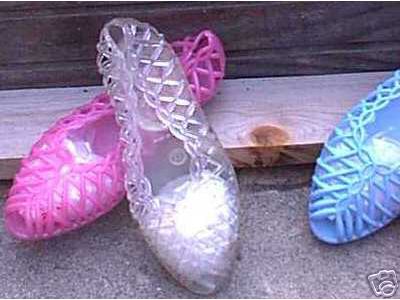 GUESS WHAT Time is at my house Jelly-shoes