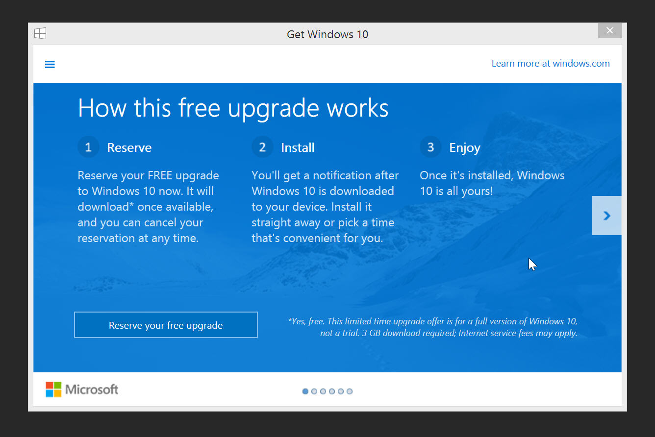 How to get the Windows 10 upgrade notification to appear in Windows 7 Get-win10