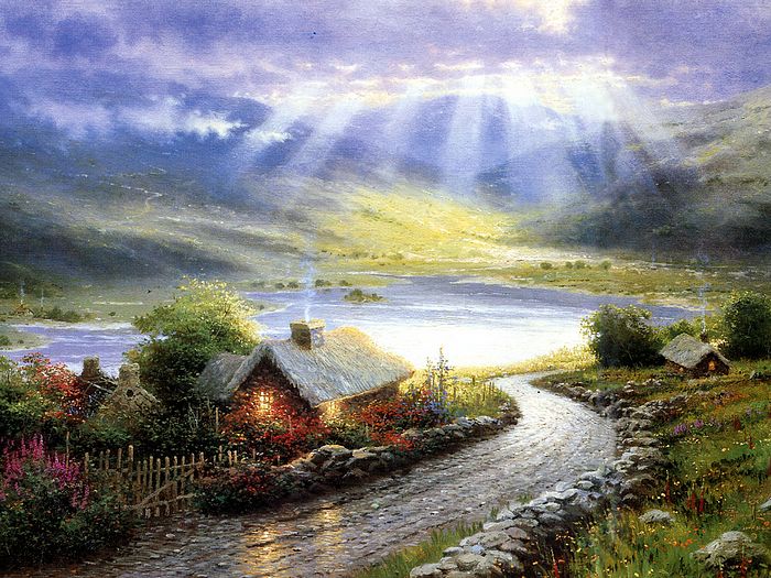 صور من الطبيعة JLM-Kinkade-Along%20the%20Lighted%20Path%2015