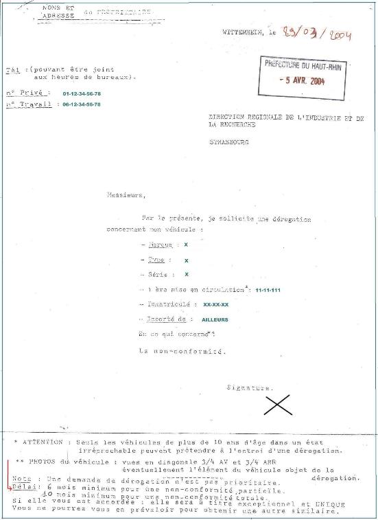 humvee - Check list - Comment faire Homologation du Humvee M998 ? d'un Hummer ? SMALL-11-DREAL%20DEMANDE%20DEROGATION