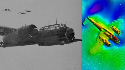 Briten wollen deutschen Weltkriegsbomber heben ! Die-dornier-do-17-hatte-wegen-ihres-schlanken-rumpfes-den-spitznamen-fliegender-bleistift-